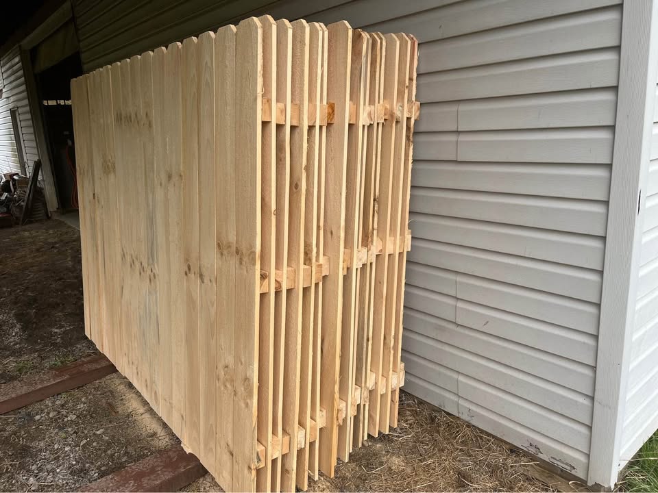Pre Order Premium 6x8 Fence Panel