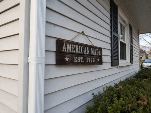 "American Made" Decorative Sign