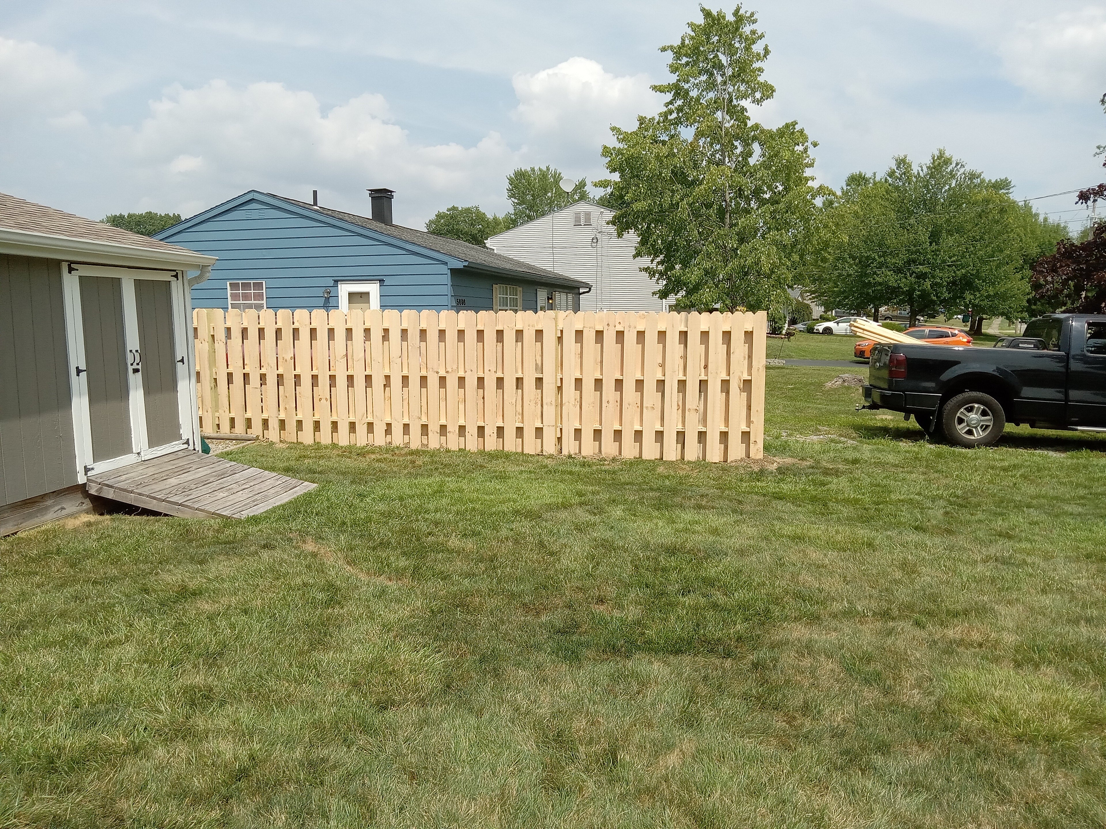 6ft Fence Installation (per foot)