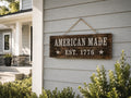 "American Made" Decorative Sign